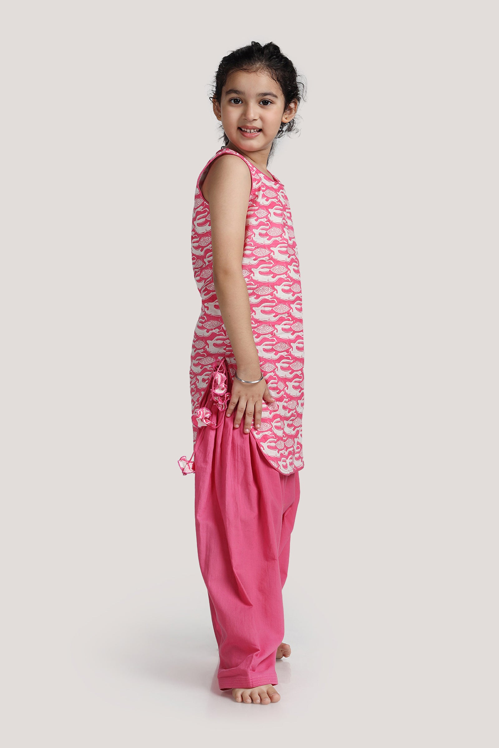 The Hare & The Tortoise - Patiala Suit Set