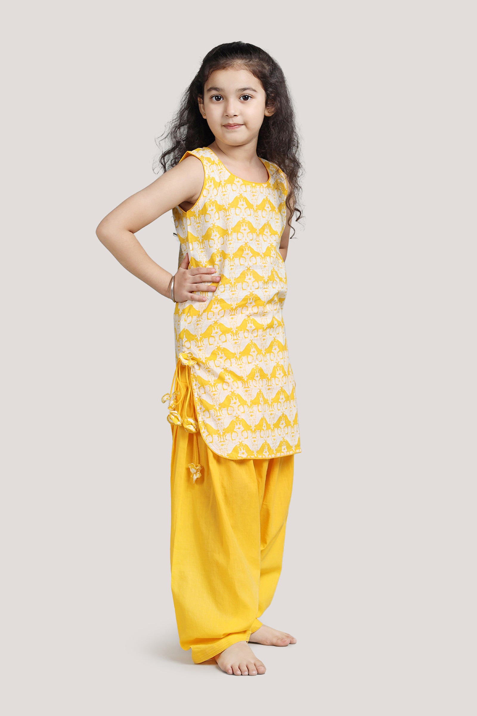 Two Silly Goats - Patiala Suit Set