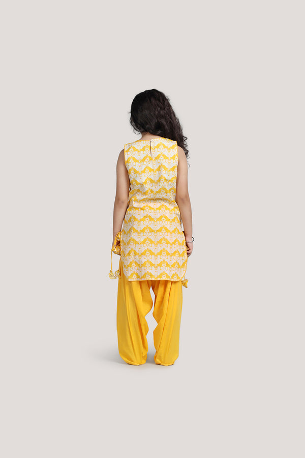 Two Silly Goats - Patiala Suit Set