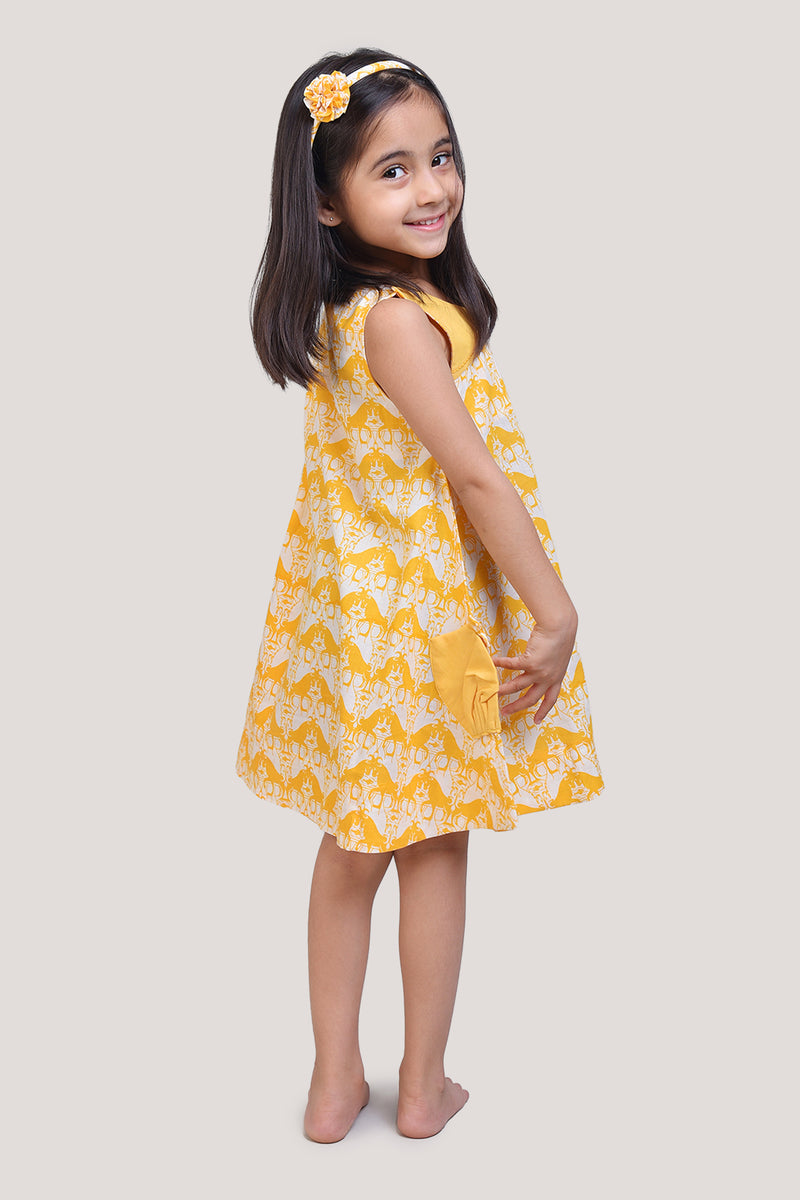 Two Silly Goats - Peek-a-boo Frock