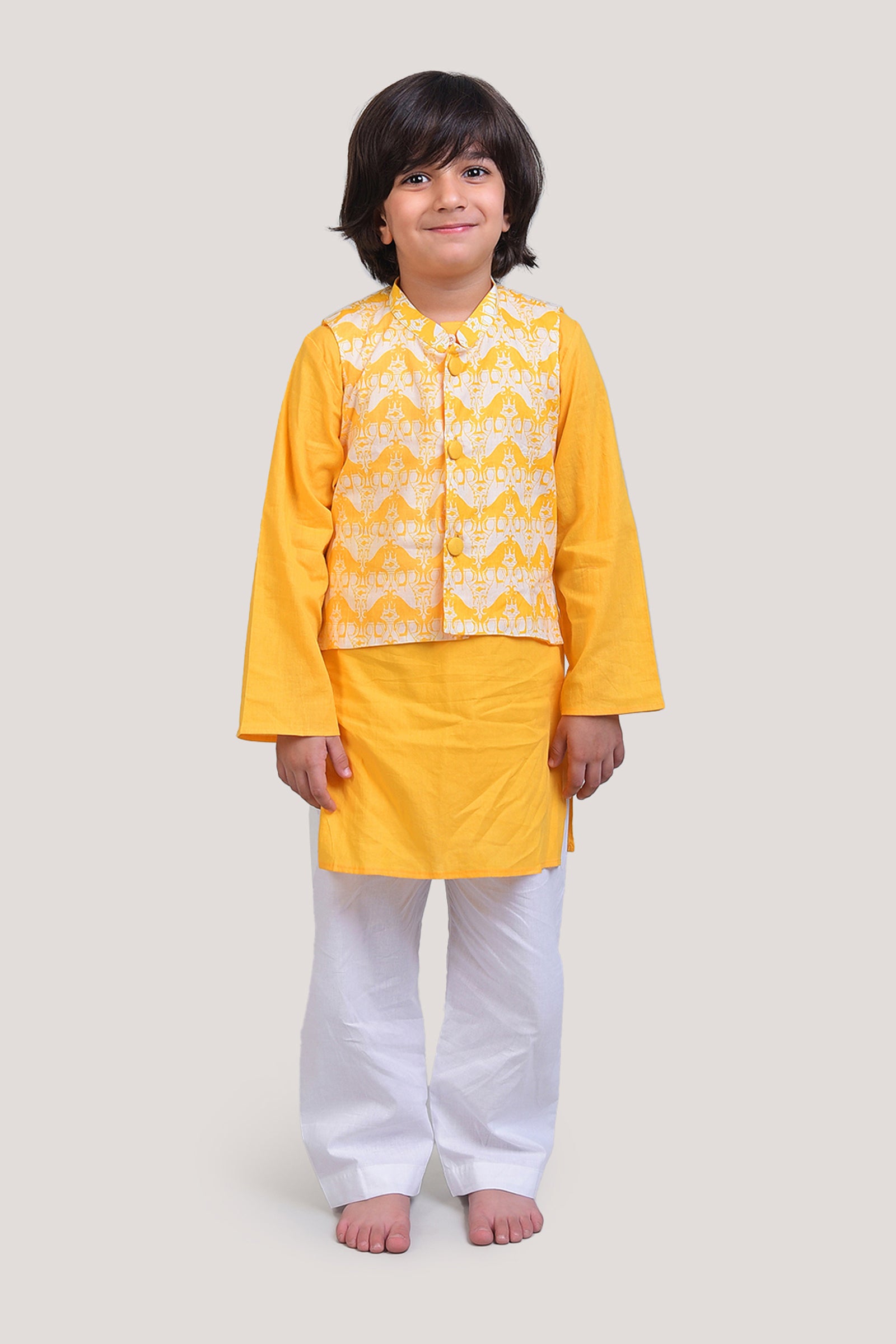 Two Silly Goats - Nehru Jacket Kurta Set