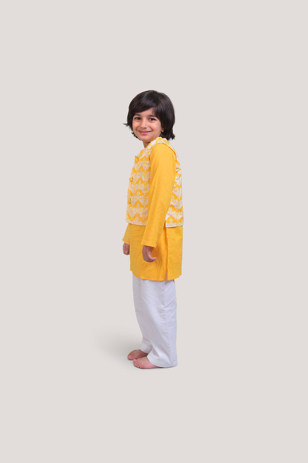 Two Silly Goats - Nehru Jacket Kurta Set