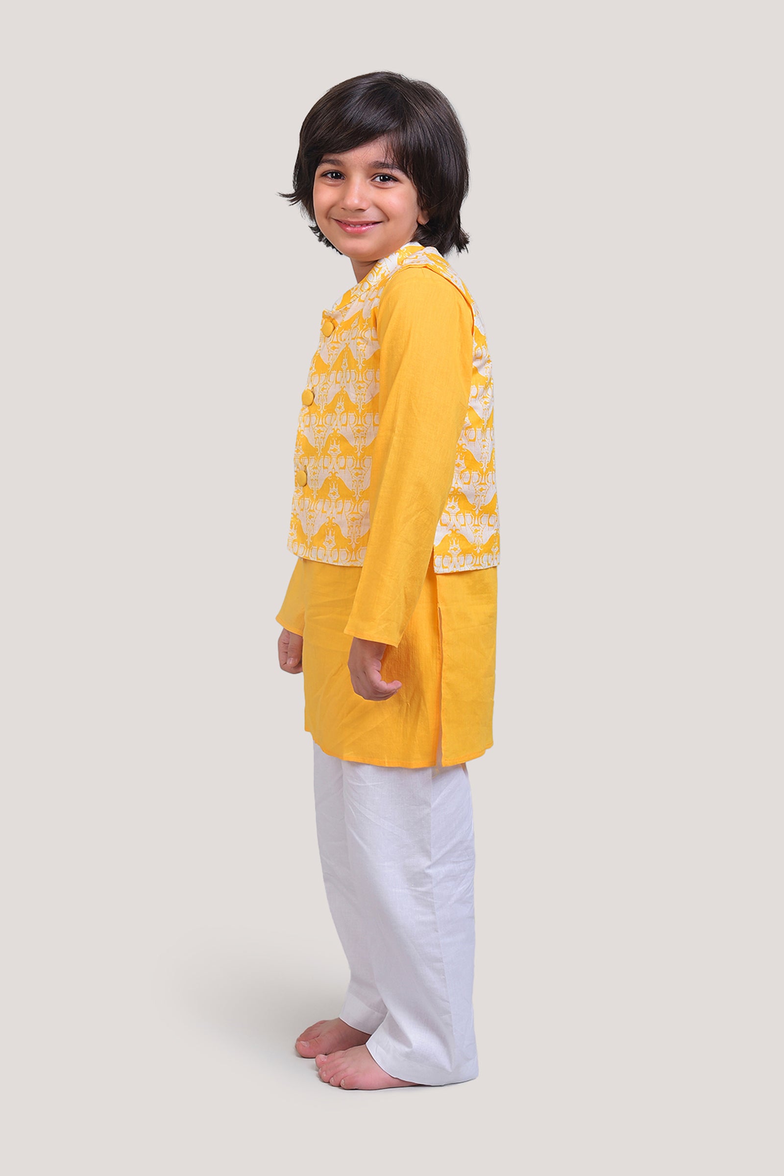 Two Silly Goats - Nehru Jacket Kurta Set