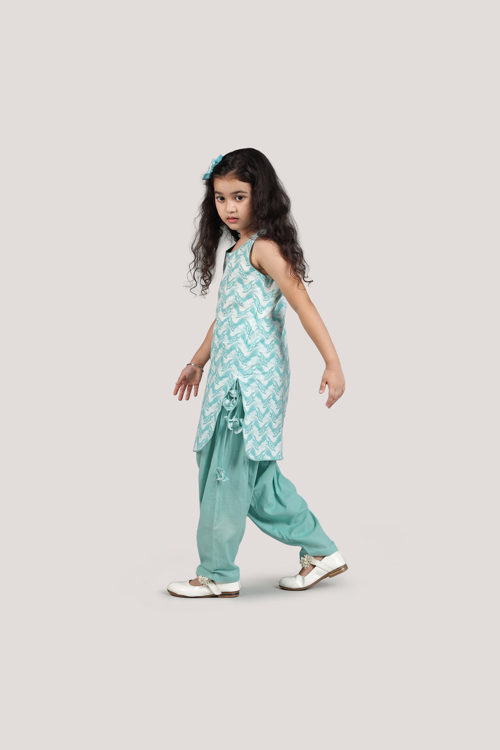The Talkative Turtle - Patiala Suit Set