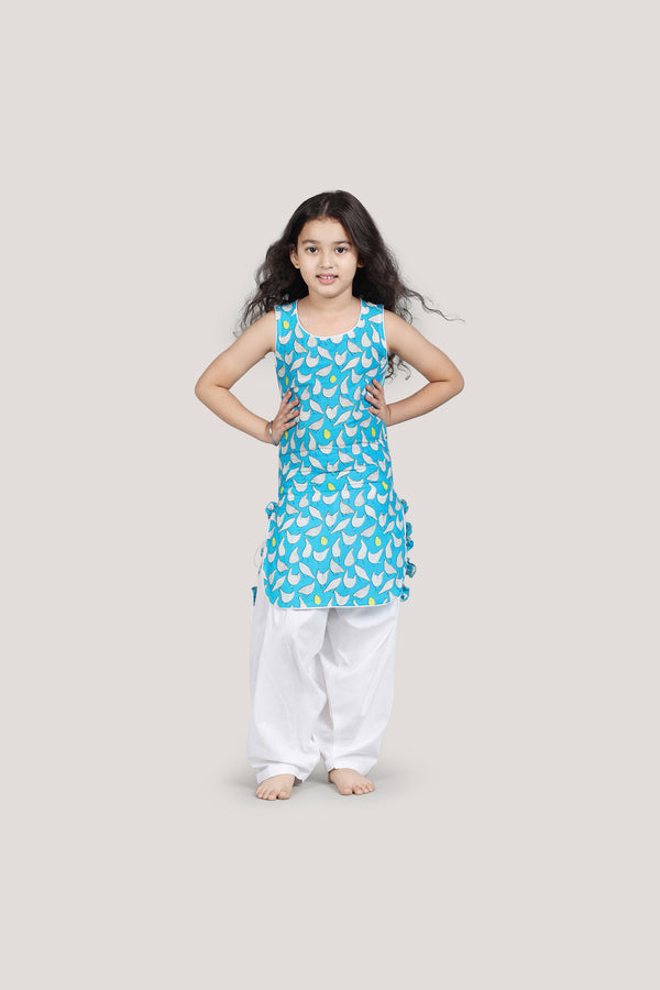 Hen That Laid The Golden Eggs - Patiala Suit Set