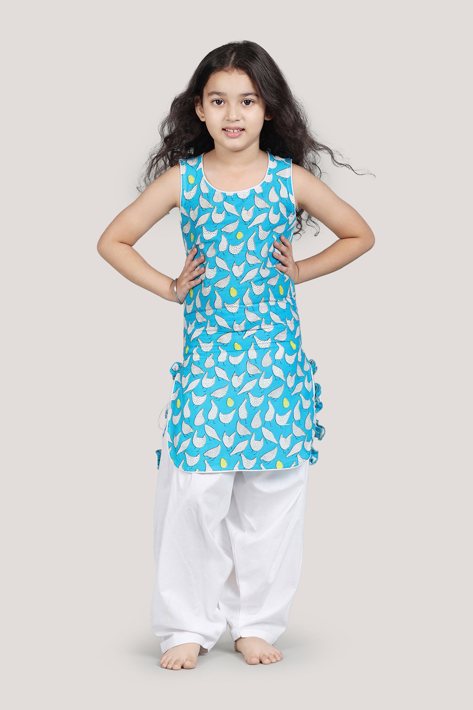 Hen That Laid The Golden Eggs - Patiala Suit Set