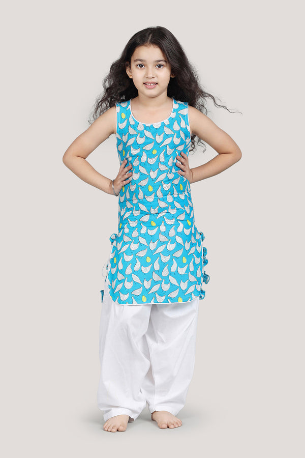 Hen That Laid The Golden Eggs - Patiala Suit Set