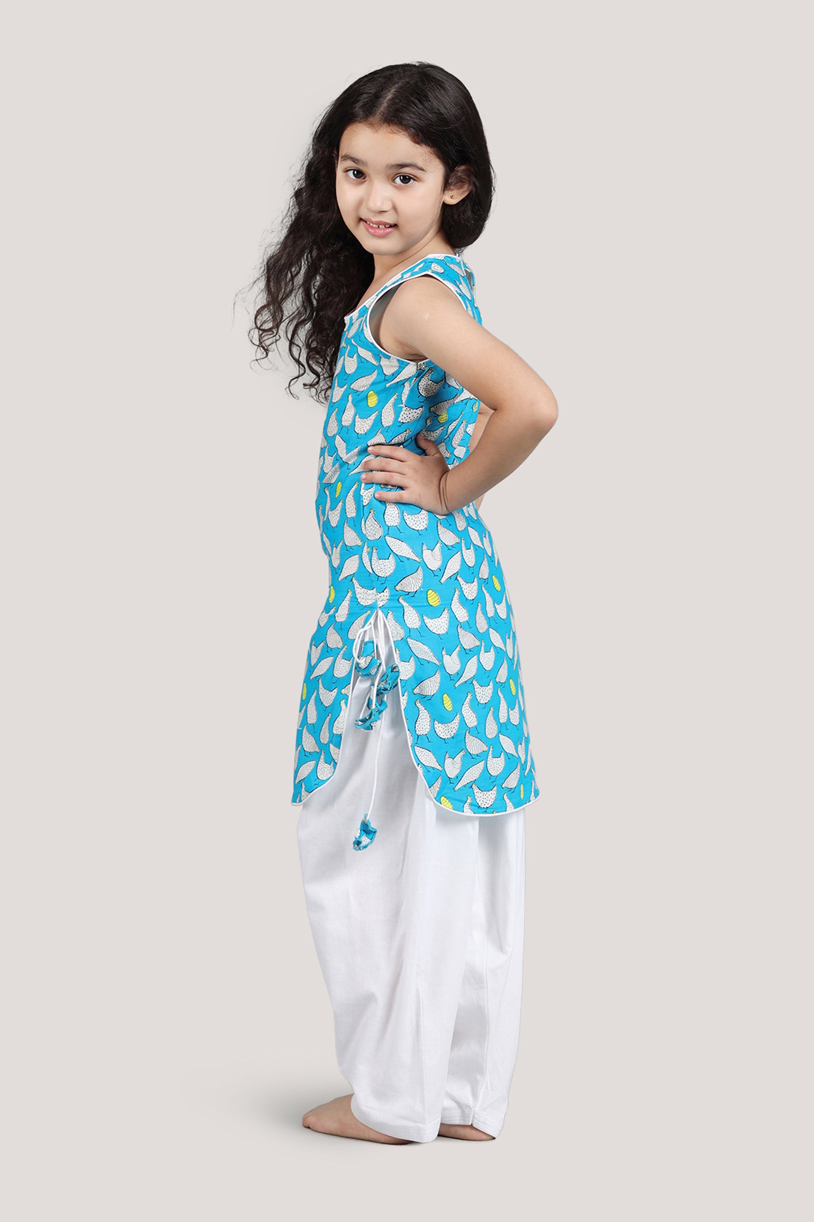 Hen That Laid The Golden Eggs - Patiala Suit Set