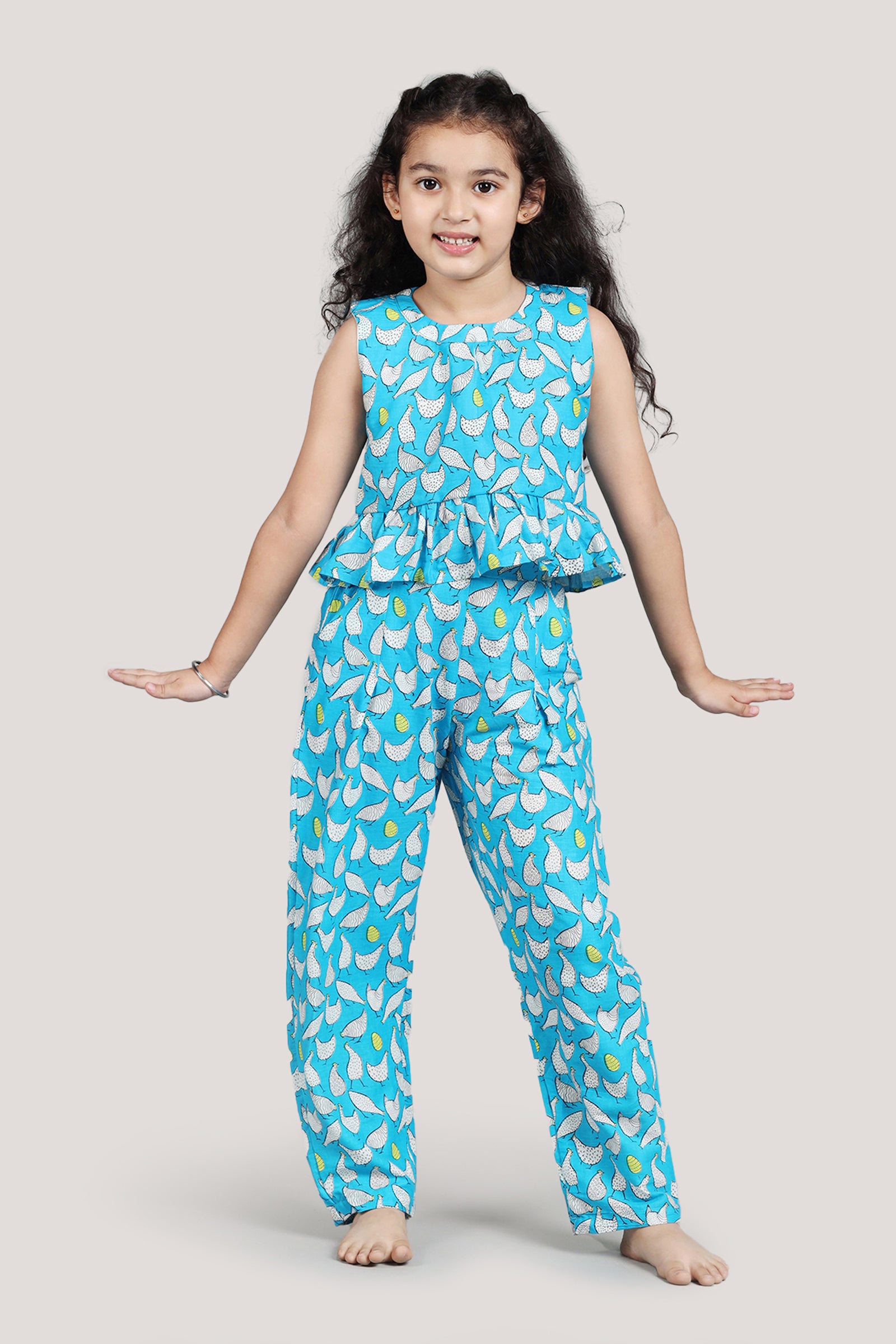 Hen That Laid The Golden Eggs - Crop Top Set