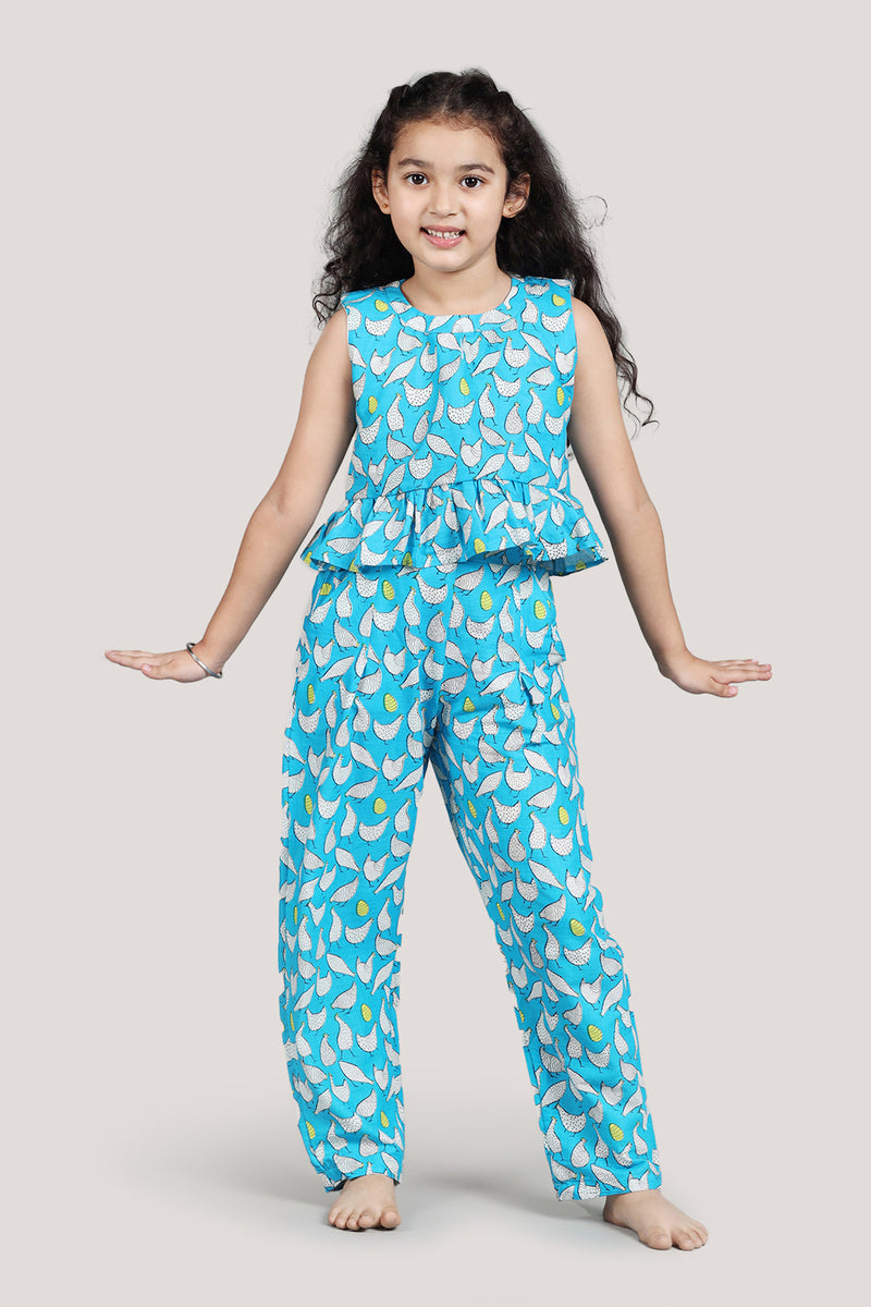 Hen That Laid The Golden Eggs - Crop Top Set