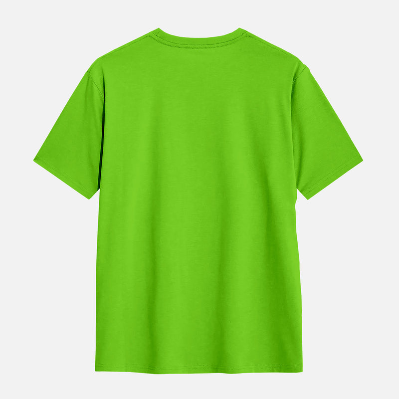 The Fox & the Grapes Story Print Boys T shirt -Lime Green | 100% Cotton | Story-Based Kids wear