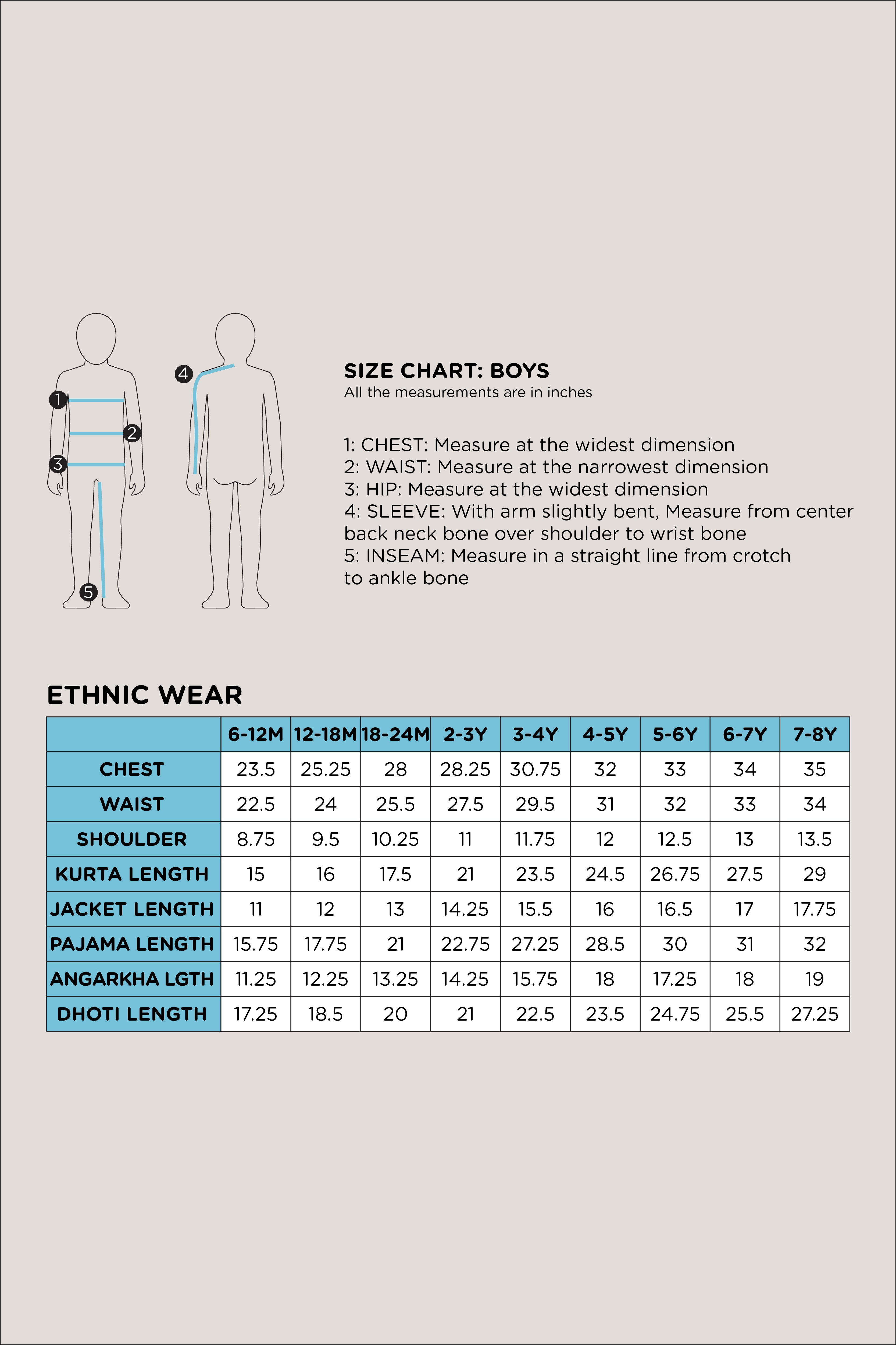 The Elephant & The Barking Dog- Boys Kurta Pajama Set