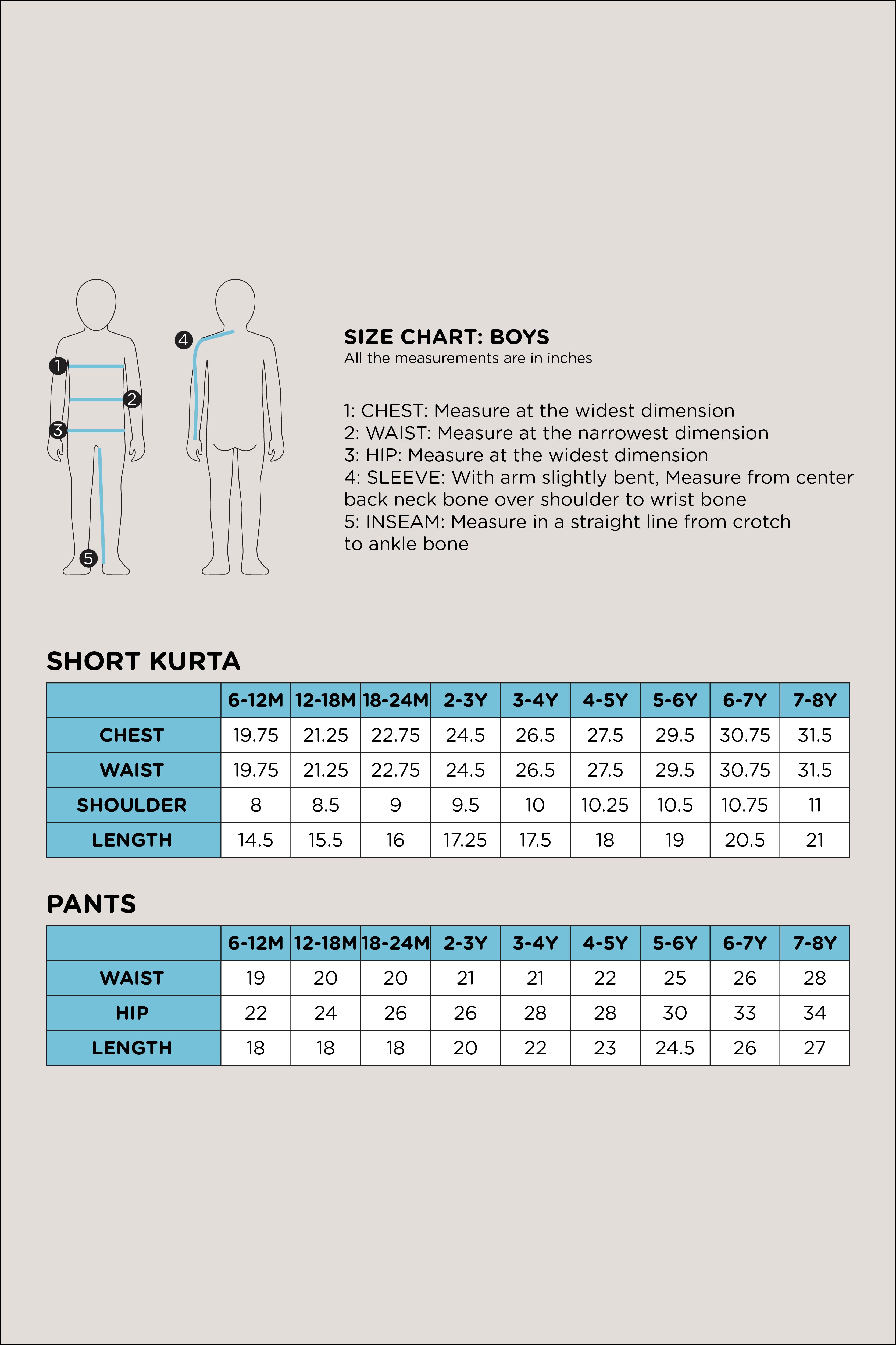 The Fox & The Crane- Short Kurta with Linen Pants