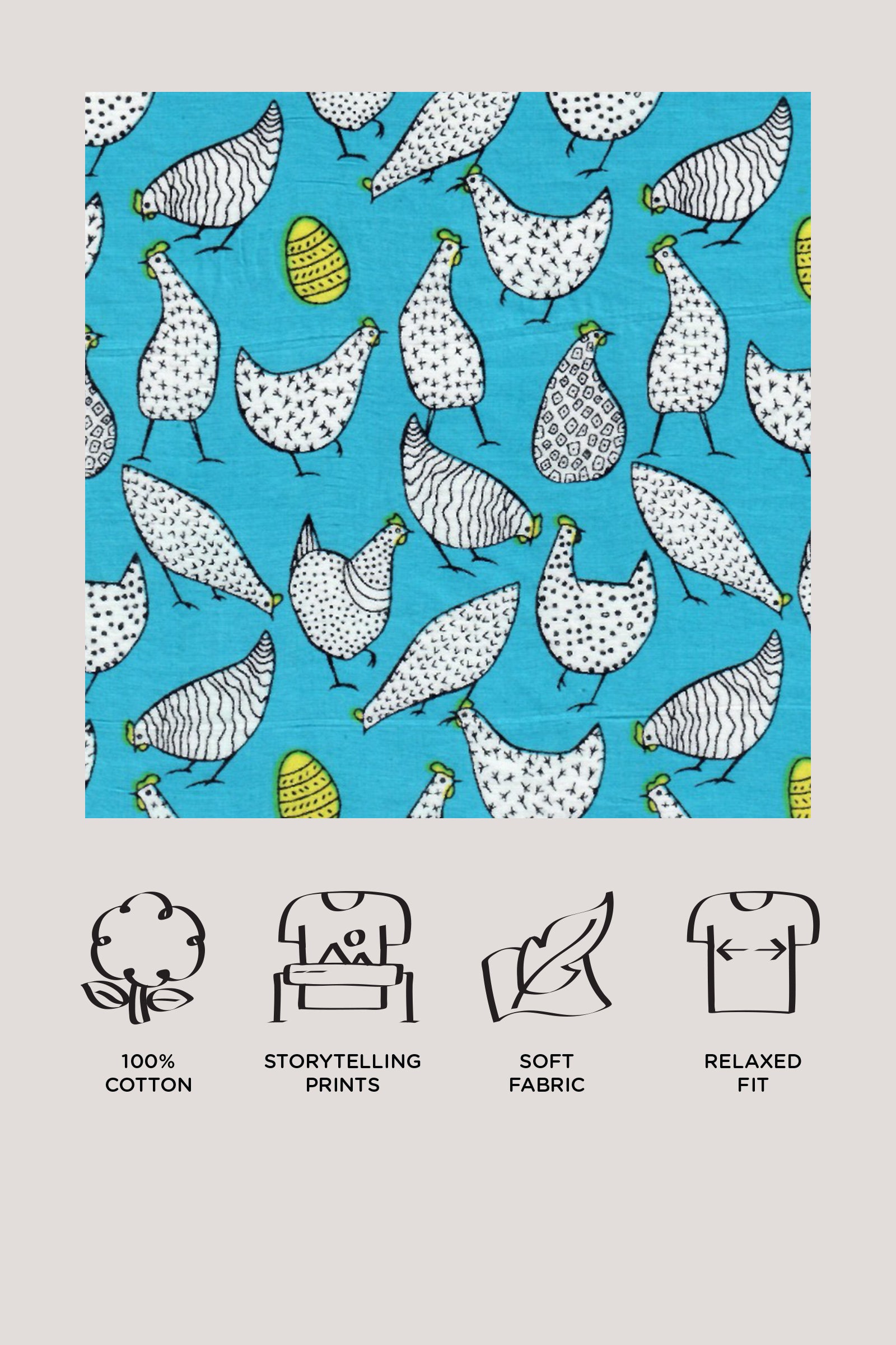 Hen That Laid The Golden Eggs - Crop Top Set