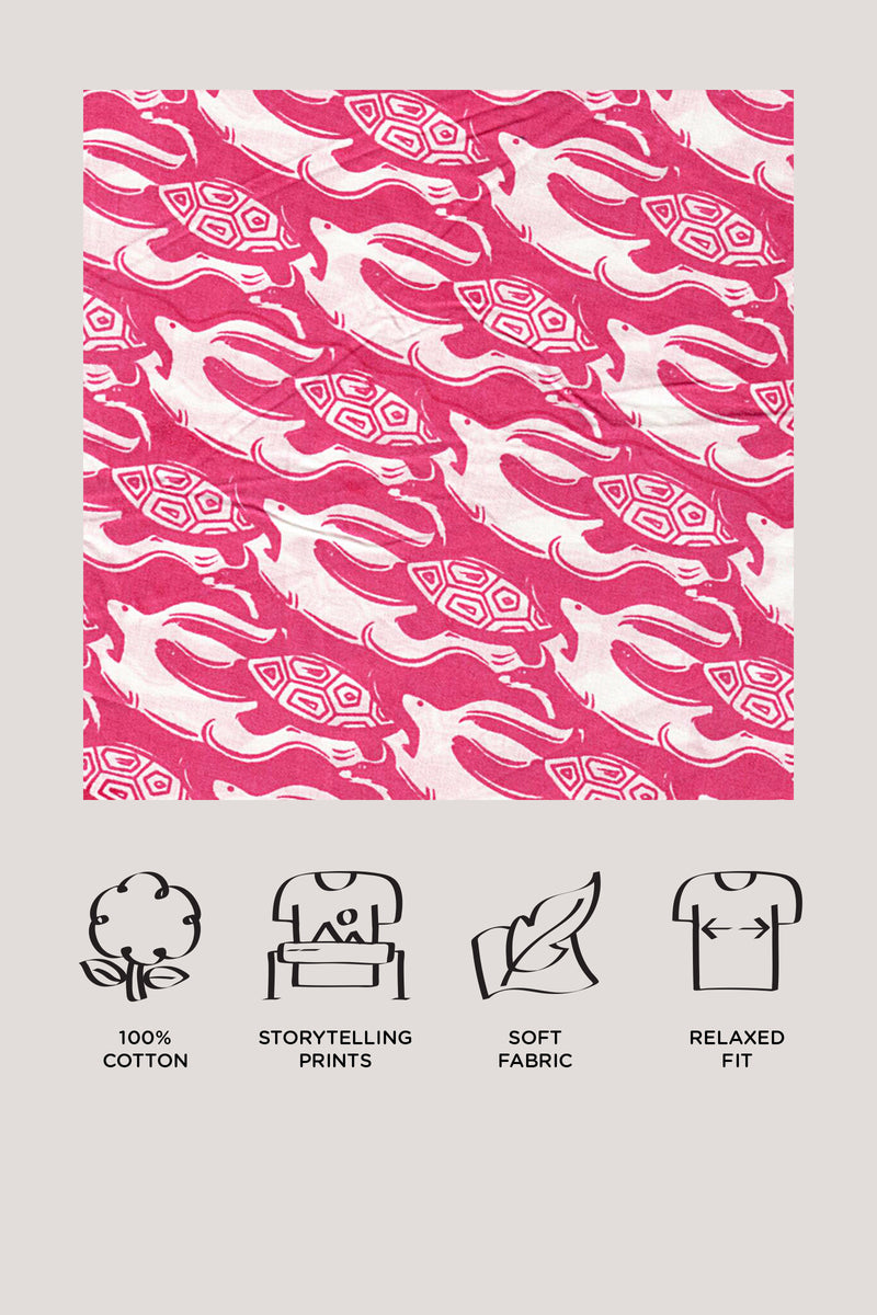 The Hare & The Tortoise - Crop Top Set