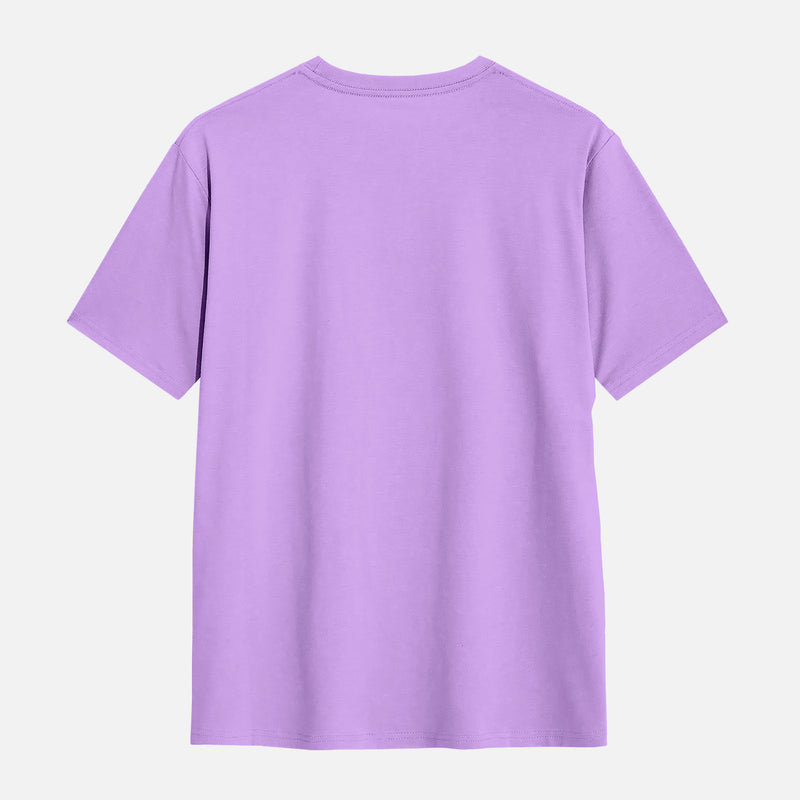 The Monkey & the Crocodile Story Print Girls T shirt - Purple | 100% Cotton | Story-Based Kids wear