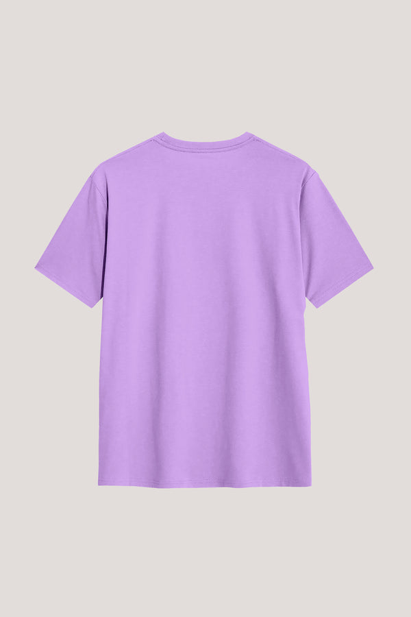 The Monkey & The Crocodile - T shirt, Purple