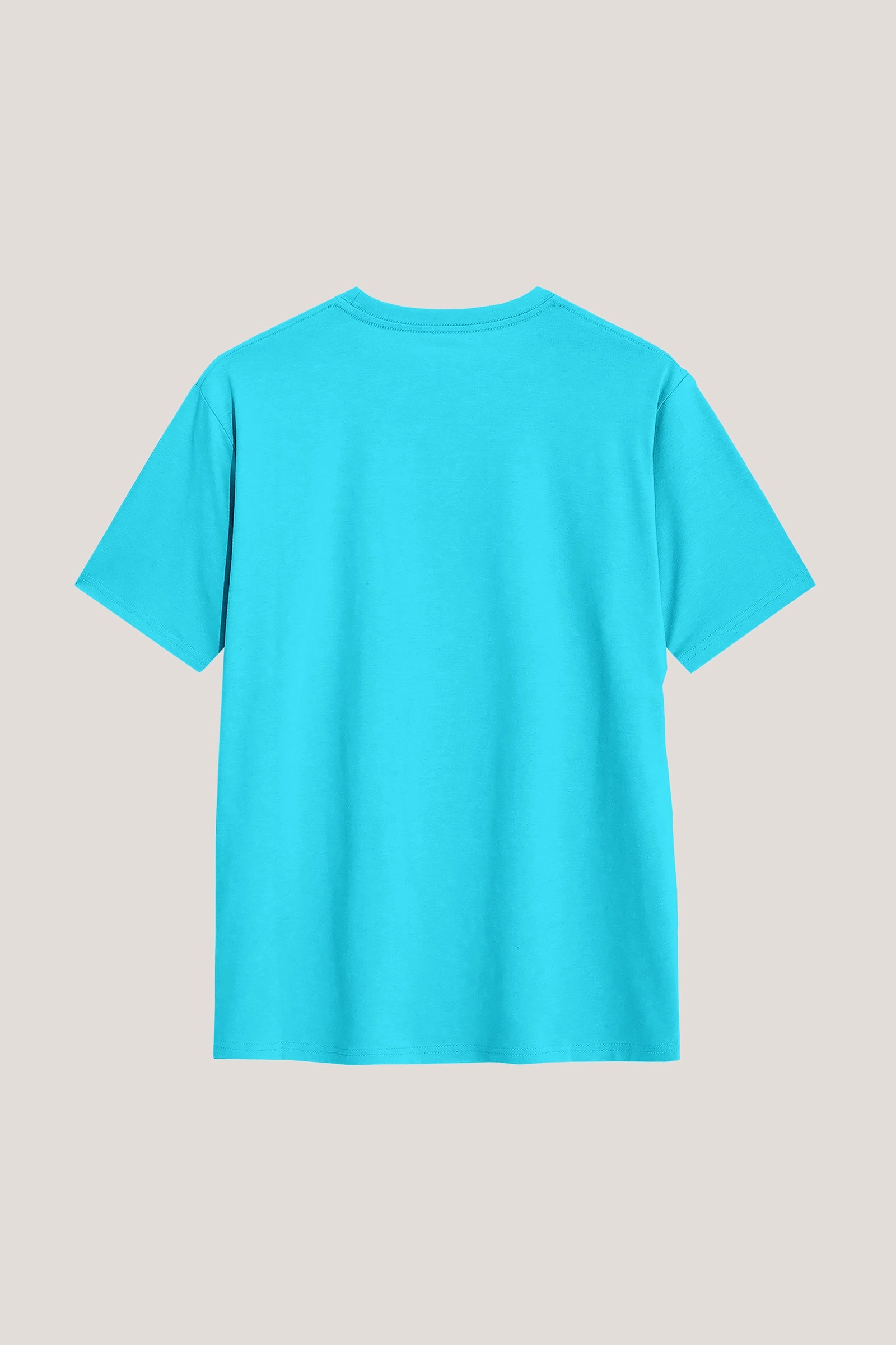 The Fox and The Crane- T Shirt, Sky Blue