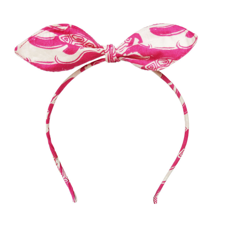 Bunny Shaped Hairband_Pink The Hare & The Tortoise
